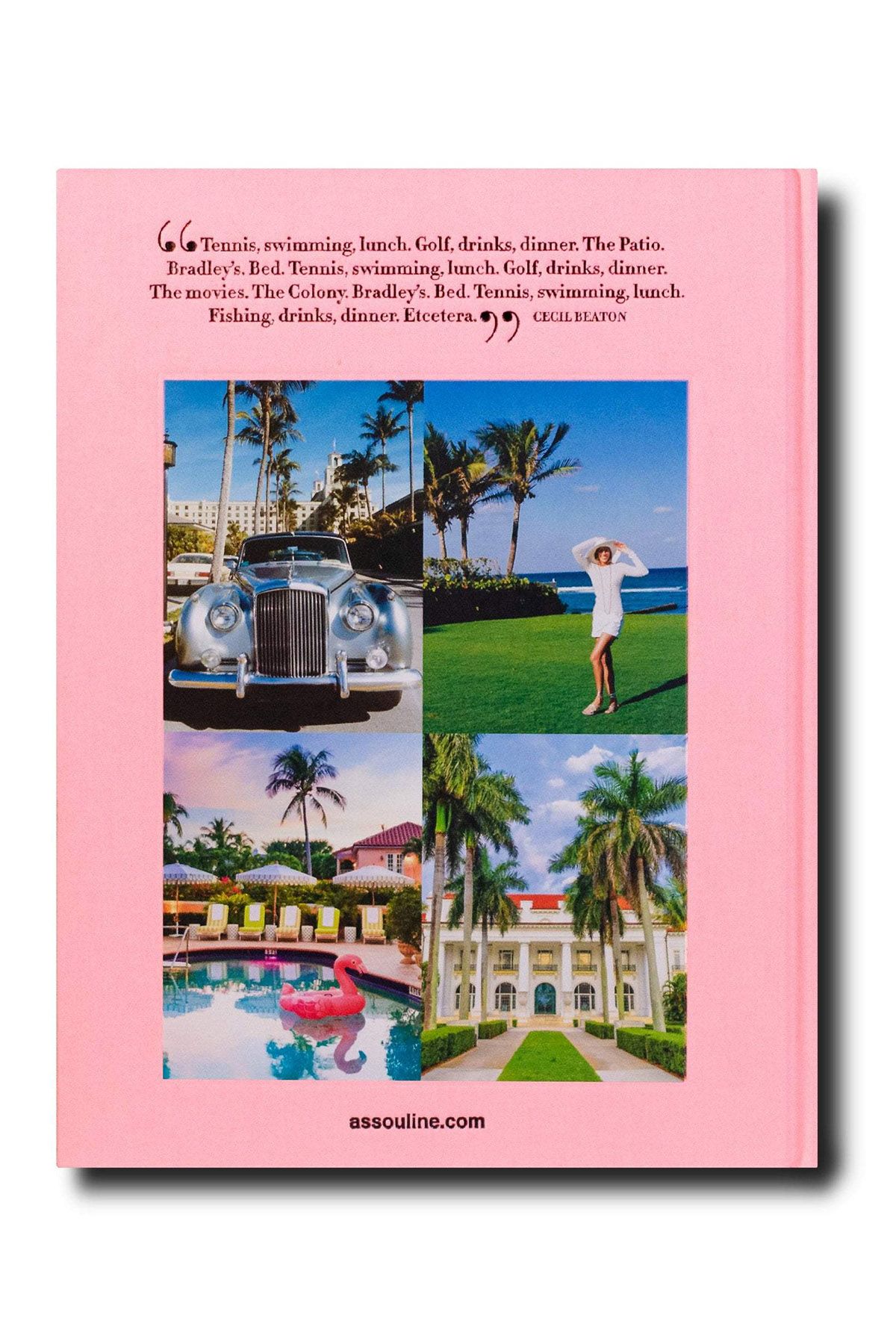 Palm Beach - Linen Hardcover Book