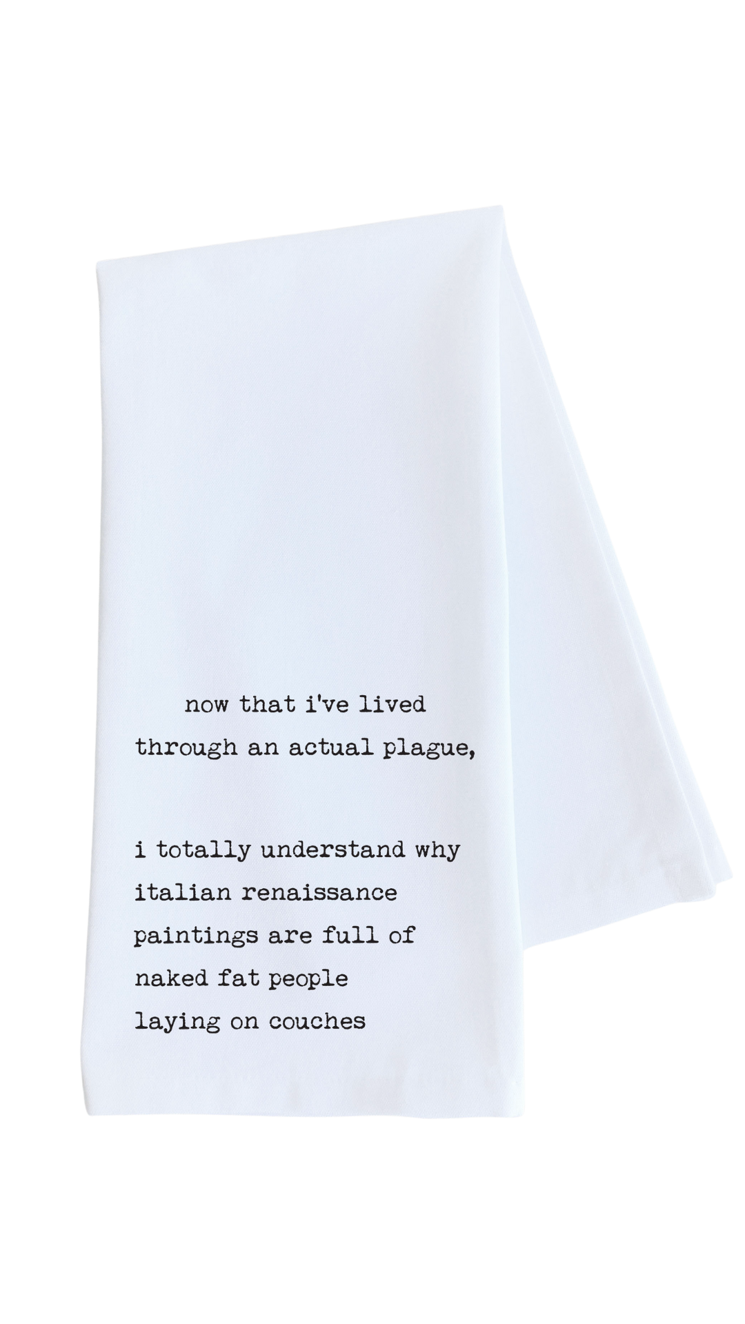 "Plague" Tea Towel