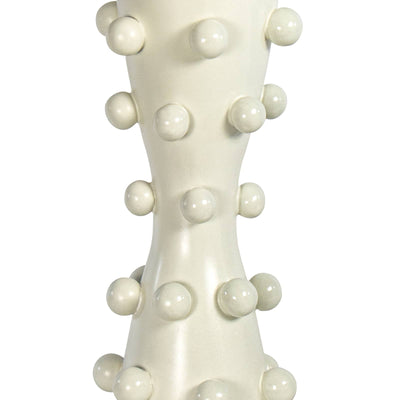Pom Pom Ceramic Table Lamp (White)