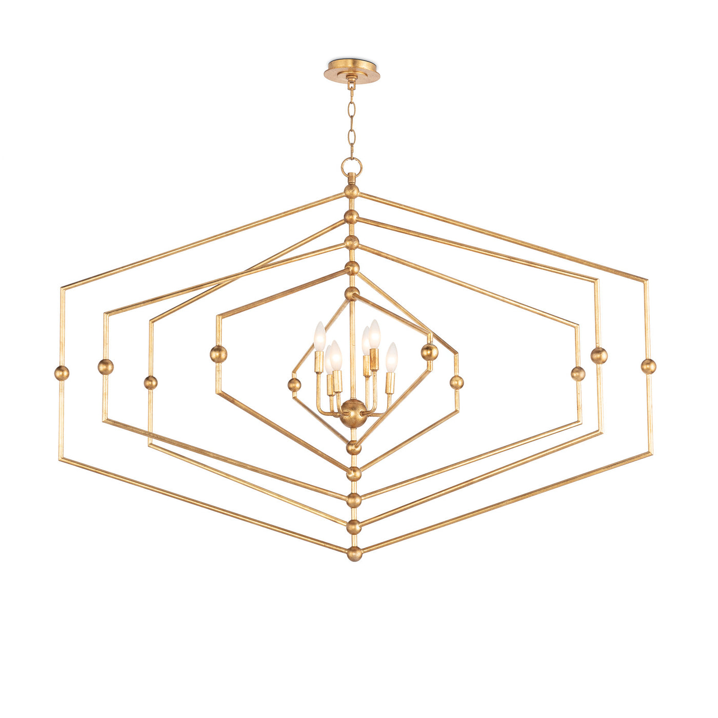 Selena Chandelier Hexagon