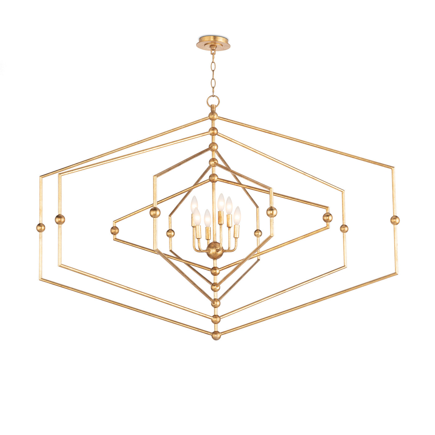 Selena Chandelier Hexagon