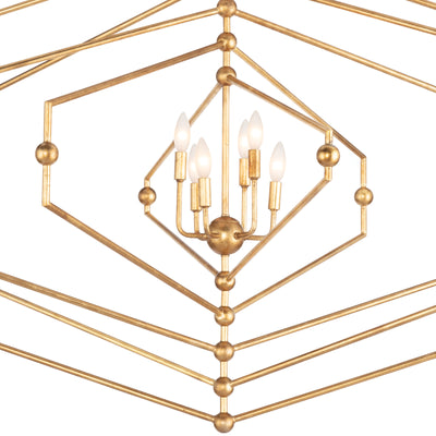 Selena Chandelier Hexagon
