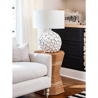 Lucia Ceramic Table Lamp - White