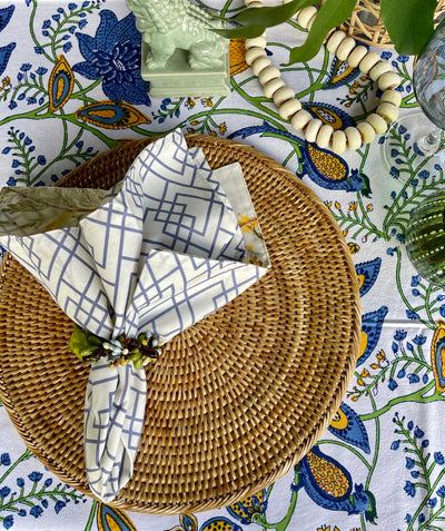 Botanical Reversible Napkin - Set of 6