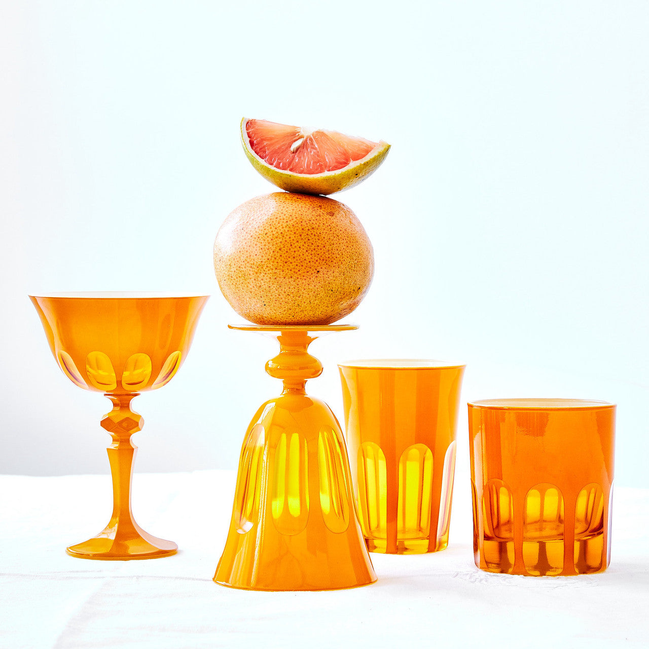 Rialto Glassware - Tulip - Saffron - Set of 2