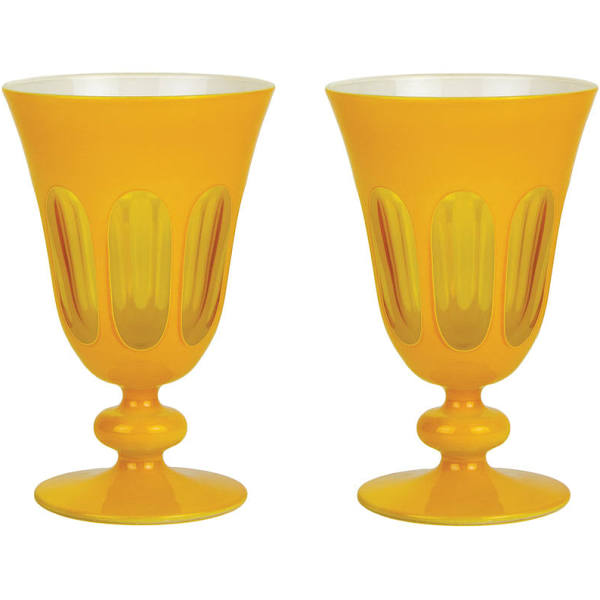 Rialto Glassware - Tulip - Saffron - Set of 2