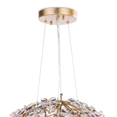 Cheshire Chandelier - Small (Gold Leaf)