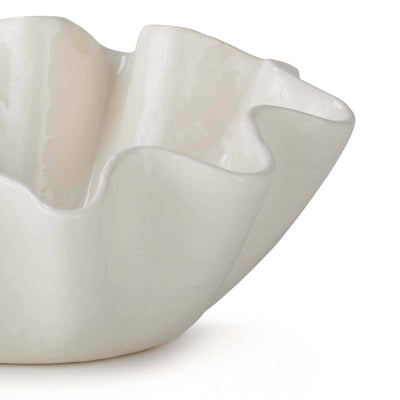 Ruffle Ceramic Bowl Medium