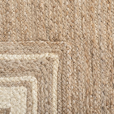 Natural Fiber Border Area Rug