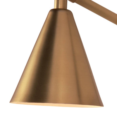 SAL TASK SCONCE IN NATURAL BRASS