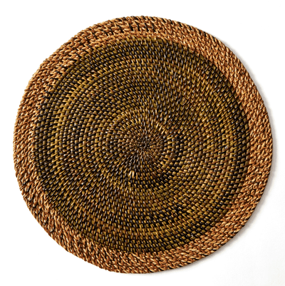 Shaded Rattan Placemat