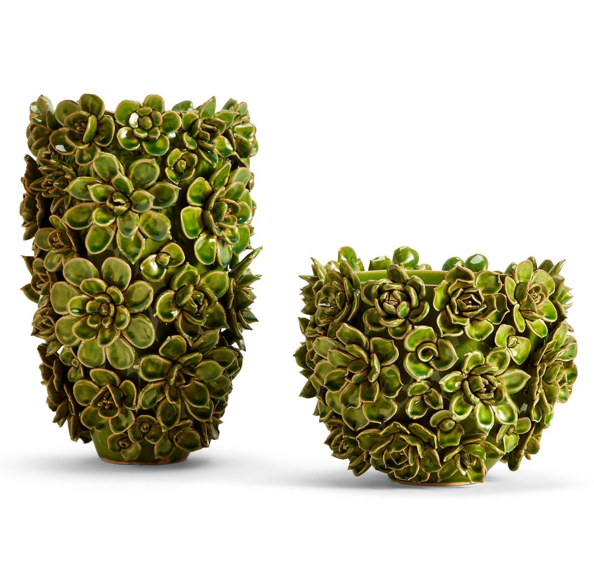 Echevaria Succulent Vase - Set of 2