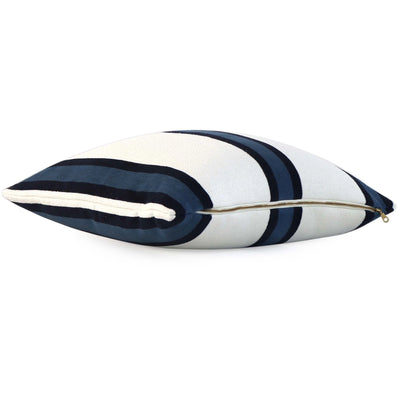 Alvaro Stripe Navy Pillow Cover