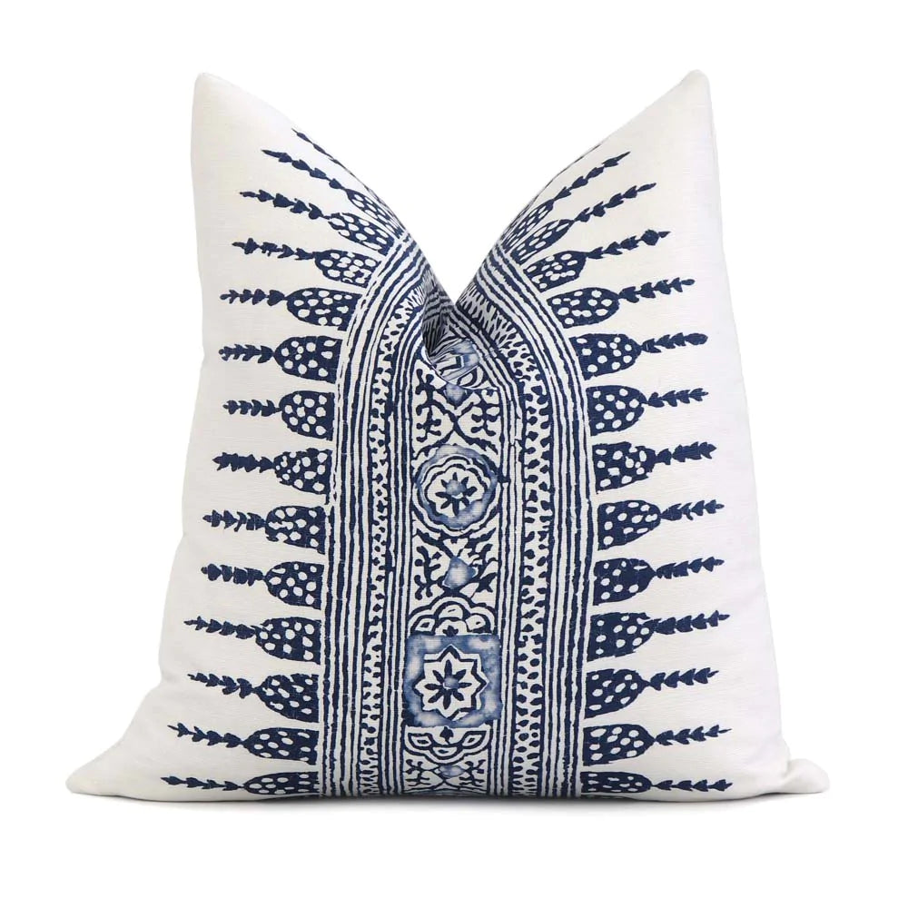 Taj Blue Pillow Cover