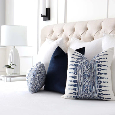 Taj Blue Pillow Cover
