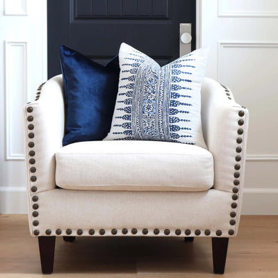 Taj Blue Pillow Cover