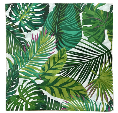 Tropical Leaves Reversible Napkin - Set of 6